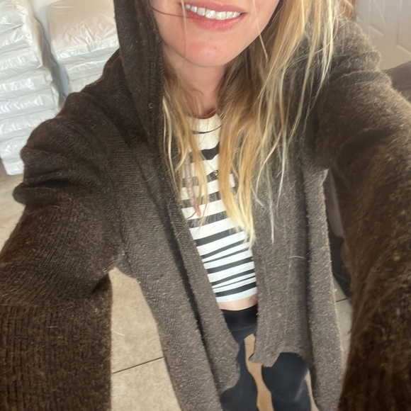 Betabrand Sweaters - Betabrand wool hoodie (SOLD)